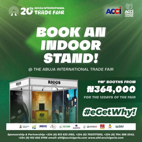 Book An Indoor Stand at the 20th Abuja International Trade Fair